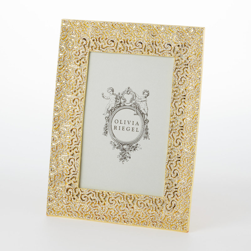 Biarritz Metal Picture Frame, Gold
