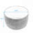 Round Storage Ottoman, 2 in 1 Function, Work as End table and Ottoman-1604647004