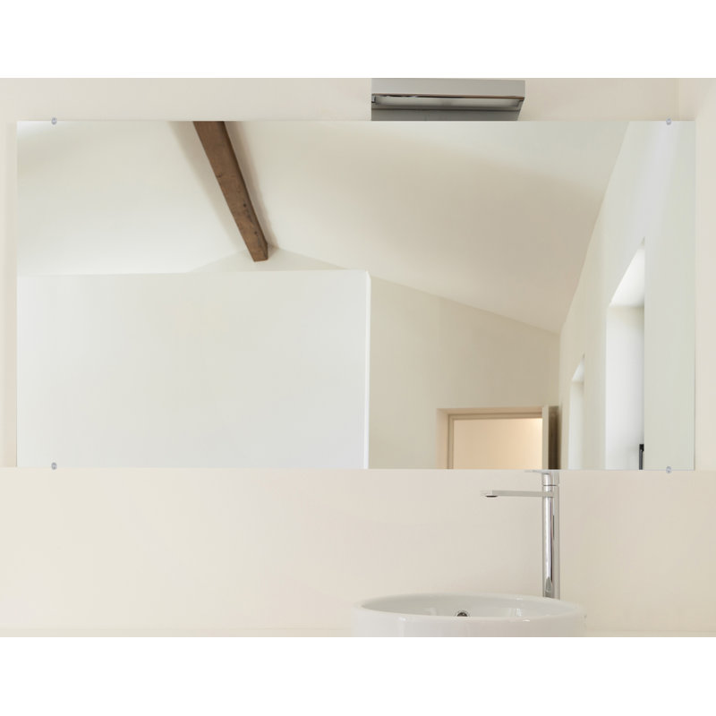 Zarrea Flat Wall Mirror, 54.5" x 34.5"