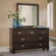 Commode et miroir Francita