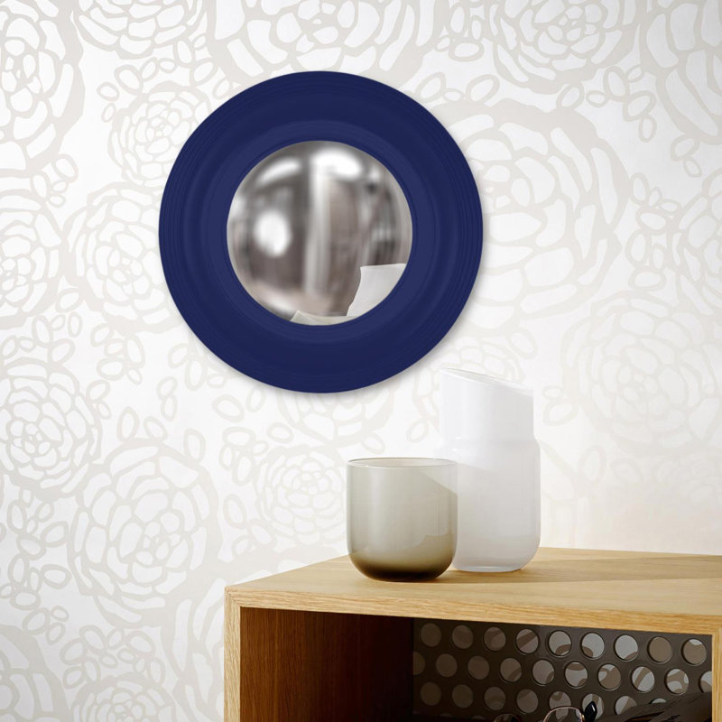 Round Mirror, Navy