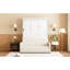 Lit double blanc avec coussin et lit - Fusion, espace pour, rangement simple, l 65,6 po x L 83,1 po, H 83,6 po, élément mural idéal pour une vie en appartement idéale