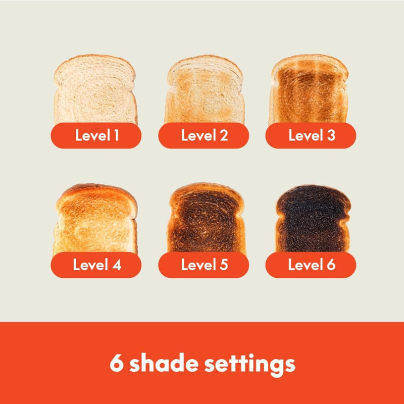 6 Setting Shade Control with Reheat and Cancel Bread Toaster