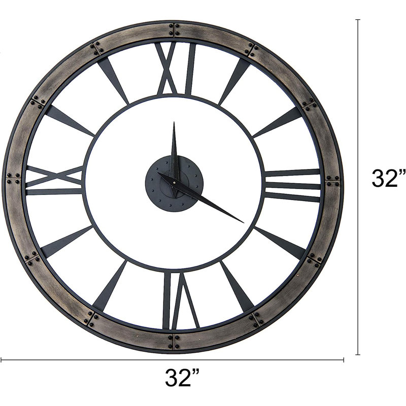 Fionola Wood Wall Clock