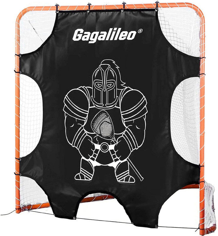 Heavy-Duty All-in-One Training Net - Replacement Target for 6'x6' Lacrosse Goals, Perfect for Pitching, Hitting & Batting Practice