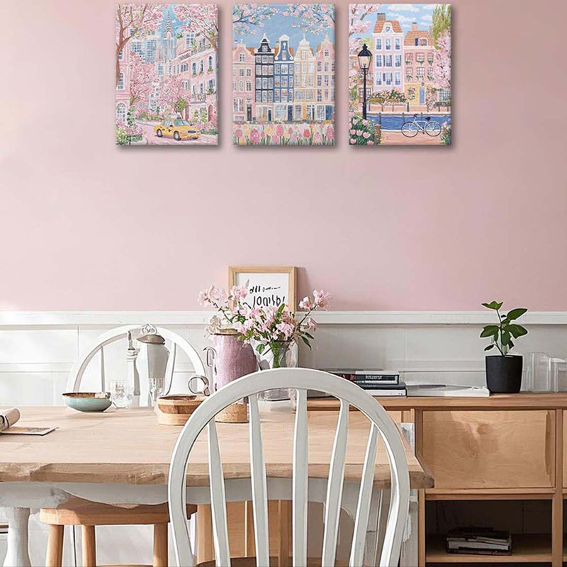 3 Piece Wrapped Canvas Print