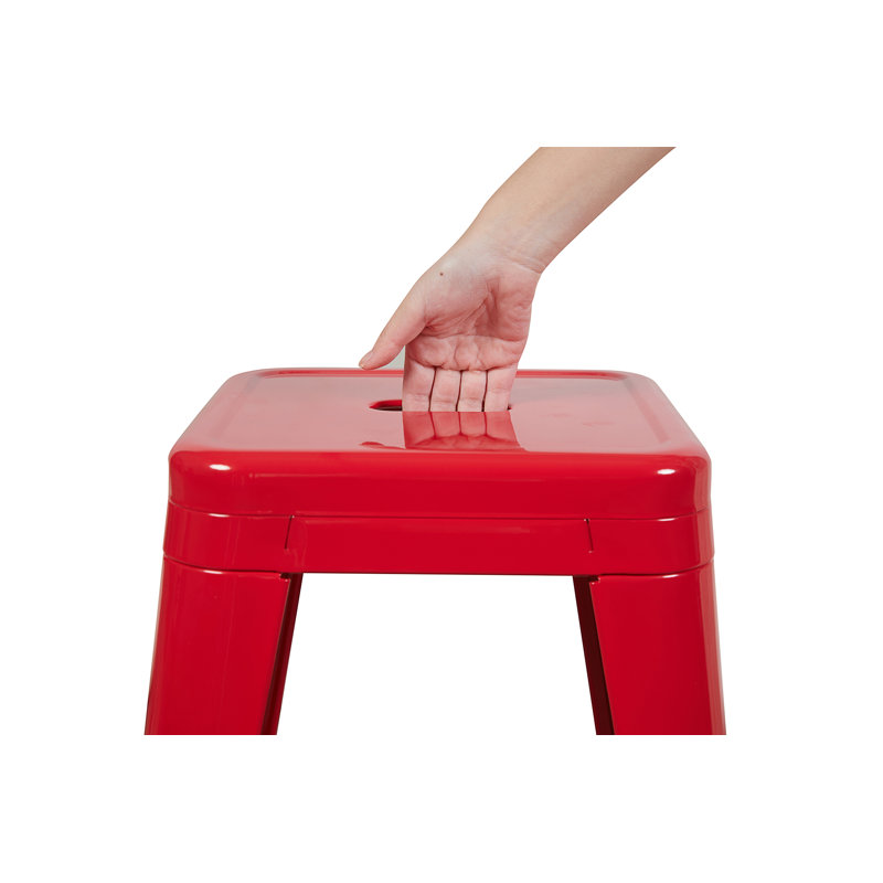 24 Inch Counter Height Stool(Only Dining Chairs), Rouge, Tabouret de comptoir (siège d'une hauteur de 24 p