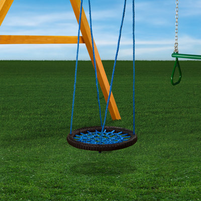 Nylon Web Swing with Chains and Hooks