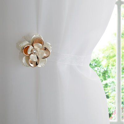 Larkin Cream 4cm Curtain Holdback/Tieback