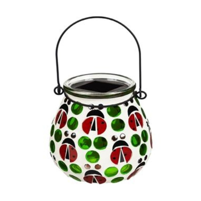 4.33'' Solar Powered Jar Lantern
