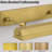 2-Light 18" Dimmable Modern Brass Wall Mounted Picture Light Painting Light for Artwork