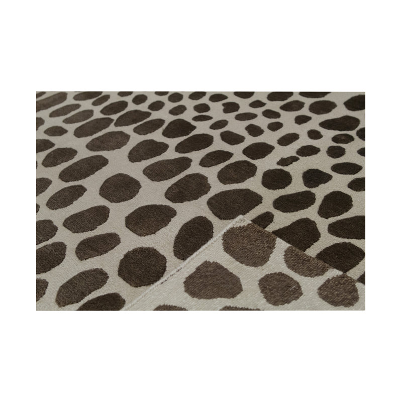 Himalayan Animal Print Area Rug, Rectangle 9'2" x 12'2"