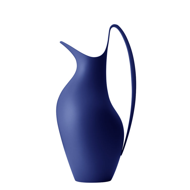 Blue Bernadotte Thermo Jug, 1 L by Georg Jensen