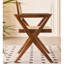 Ensemble de table ronde en bois massif de style moyen-antique-105832994-105832998