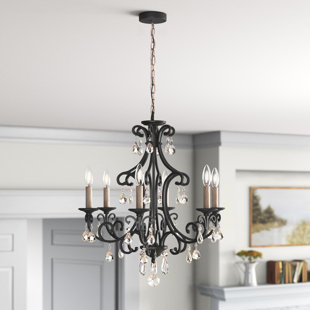Aricin 6 - Light Dimmable Classic / Traditional Chandelier