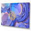 Bleu et mauve, luxe, abstrait, fluide X III - Peinture sur toile-67313901-67313903