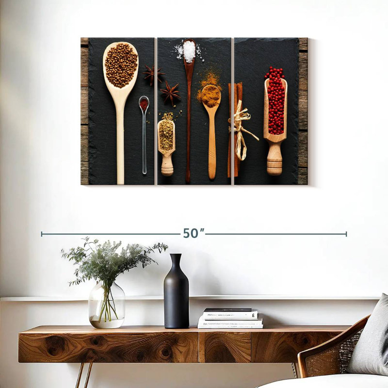 Yarlin Kitchen Spices, 24" H x 38" W