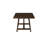 Atwood Trestle Rectangular Dining Table, Burnished Dark Oak