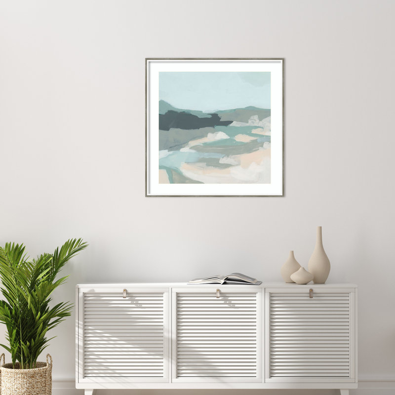 Impression sur bois plein air Pastel II par June Erica Vess, H 33 po x l 33 po