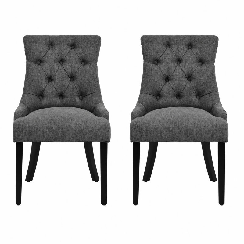 Ensemble de 2 chaises de salle à manger Nutton, 2