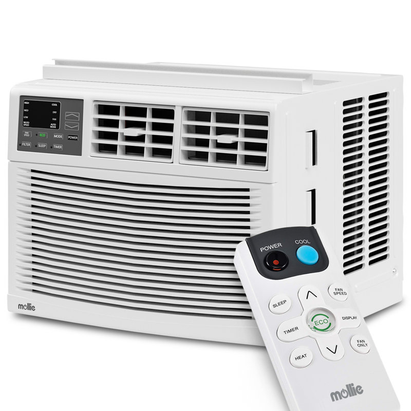 12,000 BTU 115V Window Air Conditioner, Cools up to 450 Sq.Ft., Window AC Unit with Remote Control