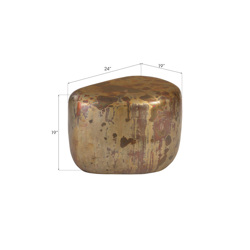 Wedge End Table, Posh