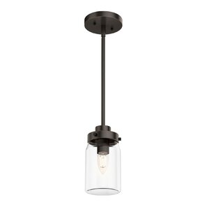 Hunter Fan Devon Park 1 - Light Single Pendant & Reviews | Wayfair