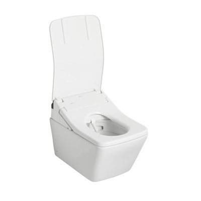Cuvette de toilette murale TOTO® SP WASHLET® + 1,28 et 0,9 GPF avec CEFIONTECT, coton blanc - CT449CFGT60 # 01