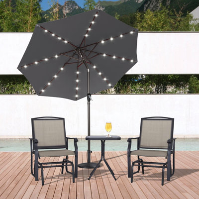 Caerphilly Lighted Market Umbrella