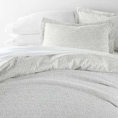 Home Vine Trellis Print Duvet Cover Set