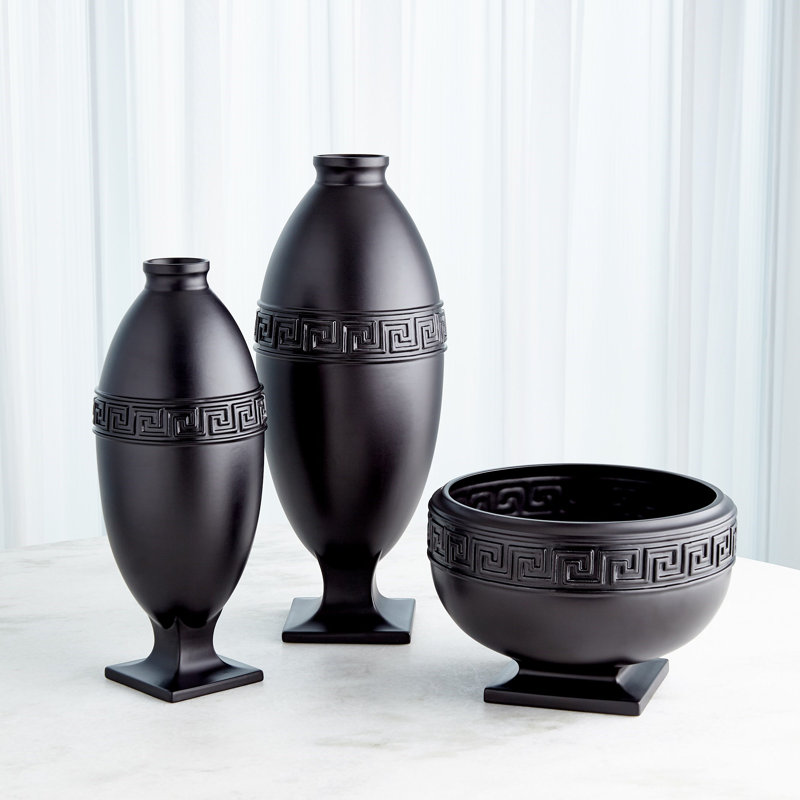Handmade Ceramic Decorative Bowl, Black
