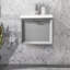 Ensemble de meuble-lavabo mural simple 20 po Draven-50291738