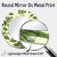 «Wildflowers Collage Of Springs Essence», art mural miroir floral, imprimé sur métal-336002347