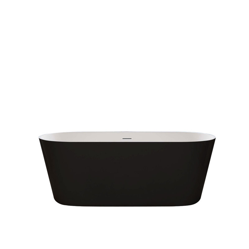 66.9'' x 31.5'' Soaking Acrylic Bathtub