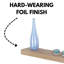 Floating Narrow Wall Shelf, Rounded Front Corners, Foiled Finish-67063346-67063348