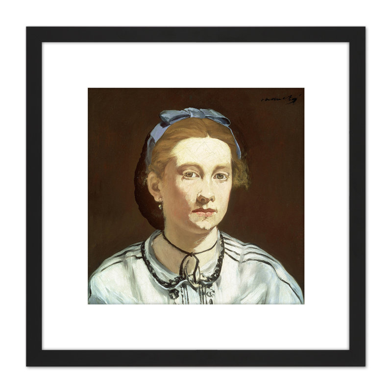 Victorine Meurent by Edouard Manet - Single Picture Frame Painting