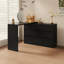 Table de coiffeuse extensible avec 6 tiroirs-6703221