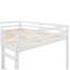 Lit mezzanine avec glissade, conception multifonctionnelle,