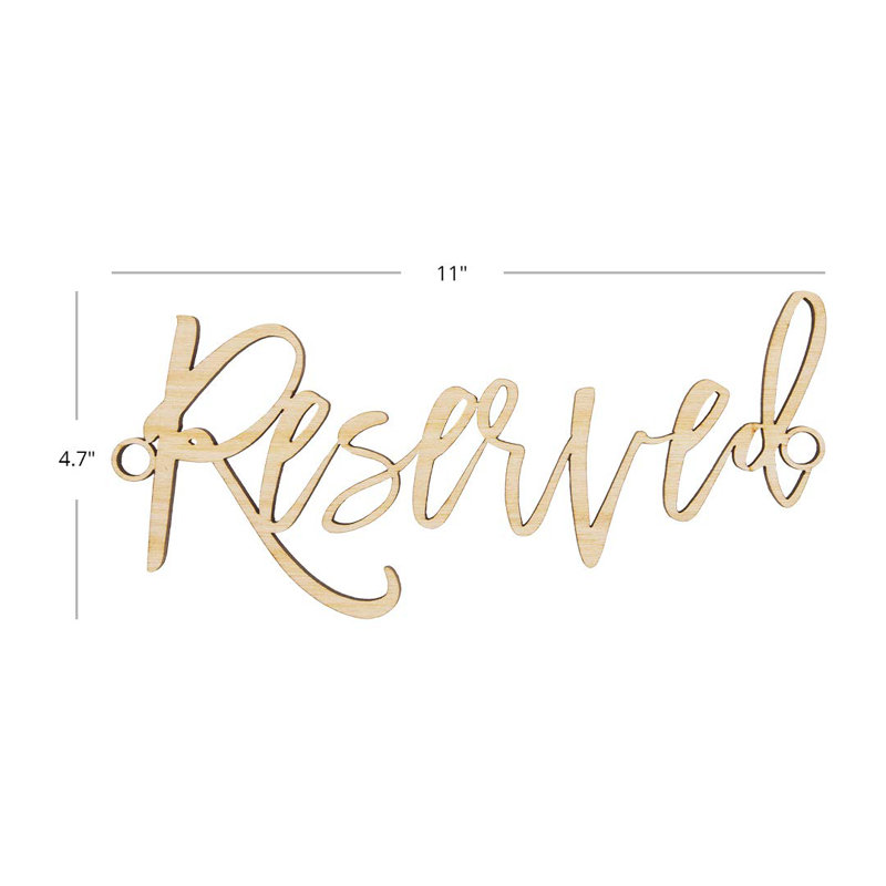 Wood Backdrops & Signs