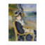 « par the mer shore » par pierre-auguste renoir, reproduction de peinture à l’huile sur toile tendue-325638530