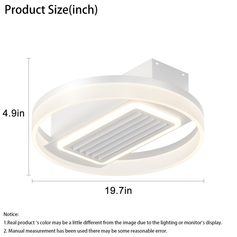 Imelida Ceiling Fan with LED Lights