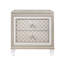 Table de chevet Cross Champagne