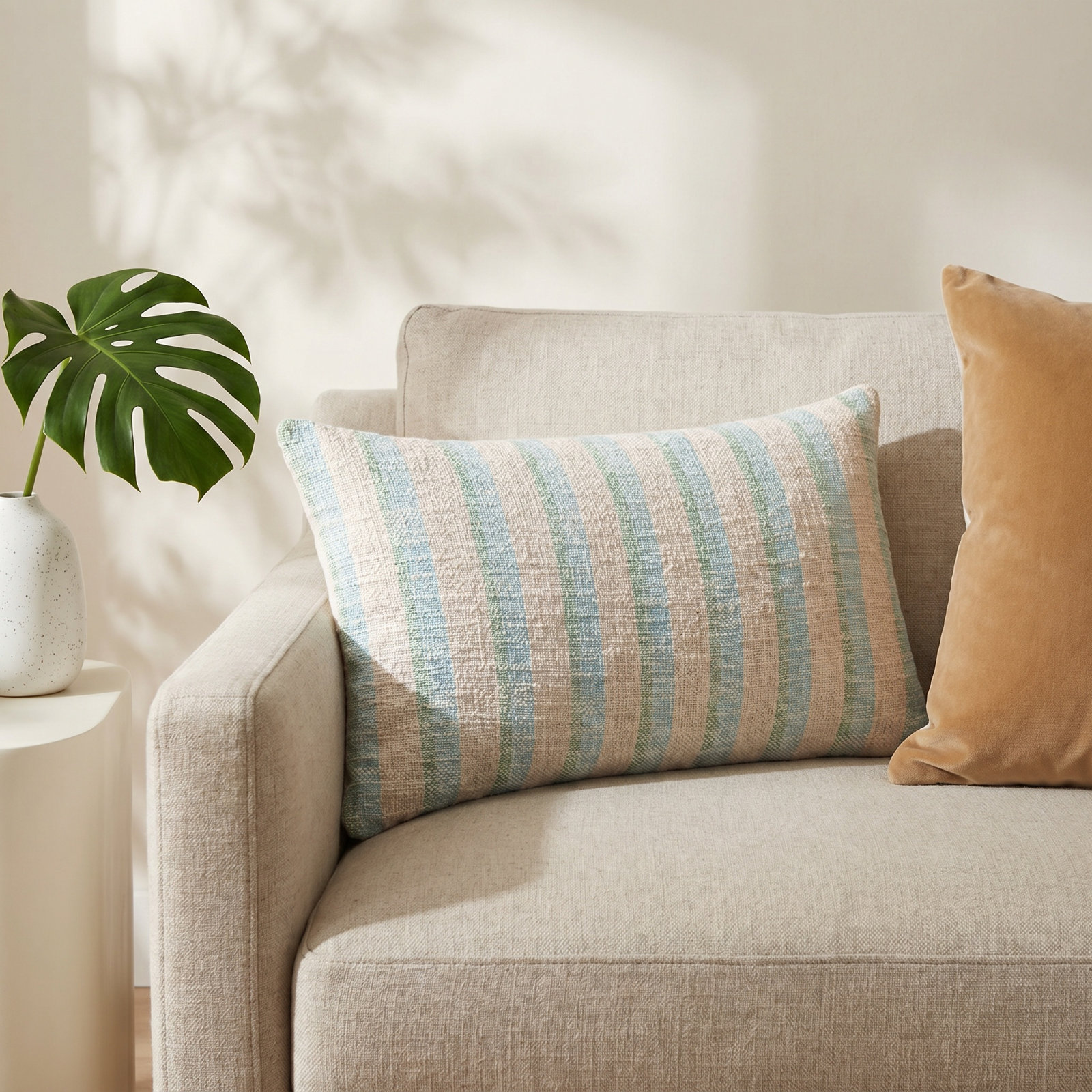 20" x 12" Cotton Pillow Cover