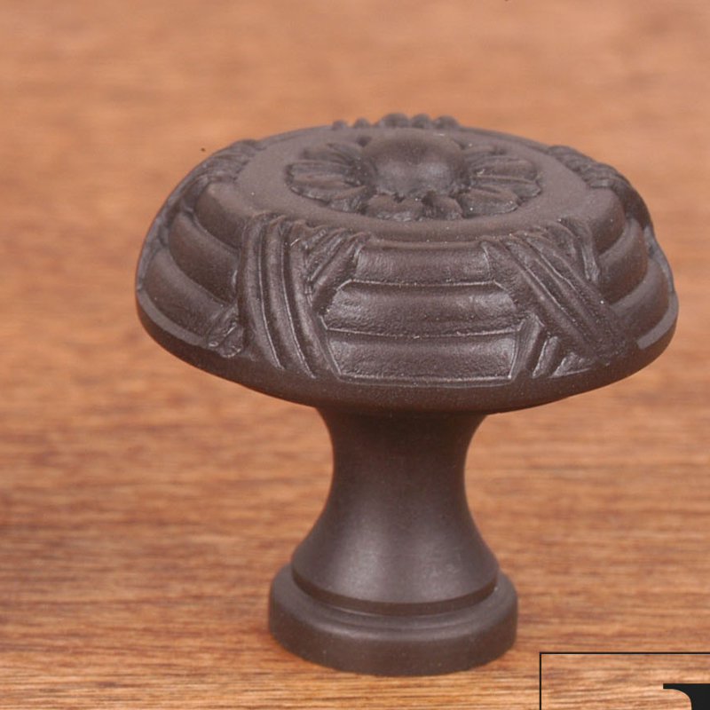 CK Series 1 1/2" Diameter Mushroom Knob, Oil Rubbed Bronze, Small