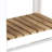 Cedarfield Brown & White Wooden Side Table | Modern Farmhouse |