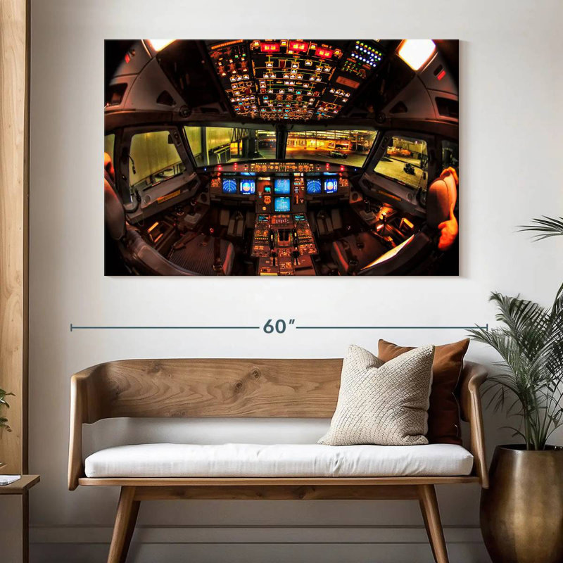 Mehar Airplane Cockpit, 34" H x 51" W