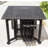 Lidiya Square Eucalyptus Solid Wood Foldable Extendable Outdoor Dining Table , 37.2 " W 37.2 " D
