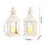 Set of 2 Decorative Candle Holder 27cm High Metal Hanging Lantern-1002790184
