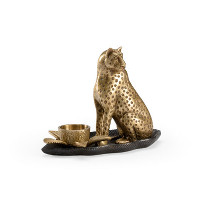 Porte-votive de table en métal 6,25 po avec bougie inclus
