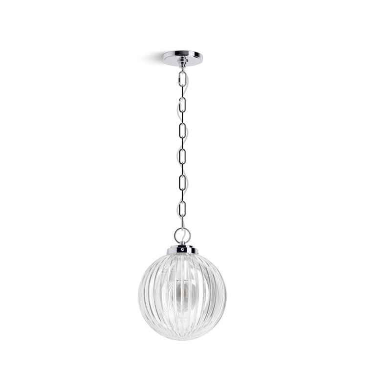 Luminaire suspendu 10 po Embra By Studio McGee, Chrome poli